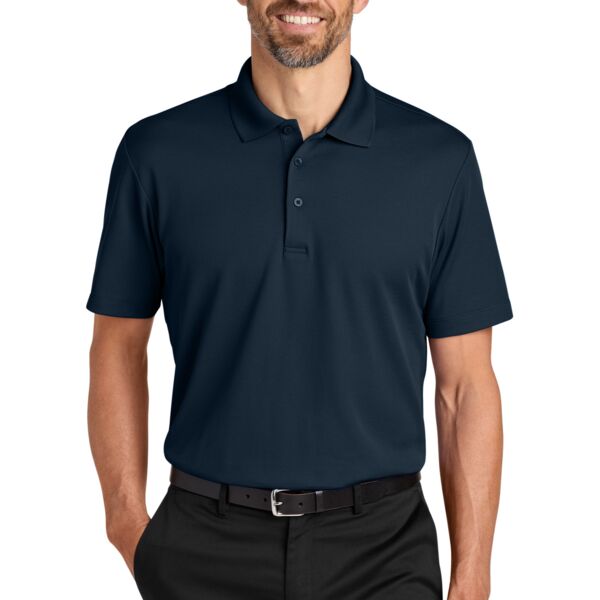 Plaited Pique Polo Thumbnail