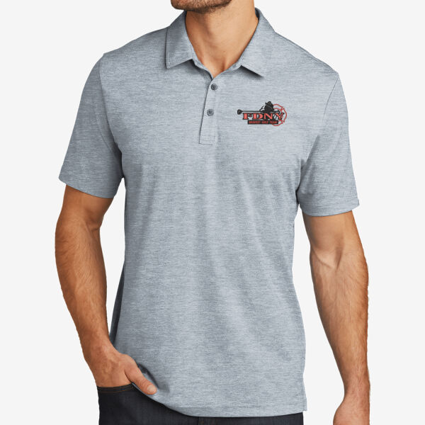   - Oceanside Heather Polo Thumbnail