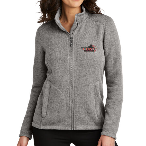   - Women's Arc Sweater Fleece Jacket Thumbnail