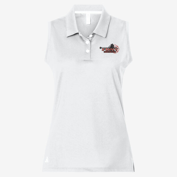   - Women's Ottoman Sleeveless Polo Thumbnail