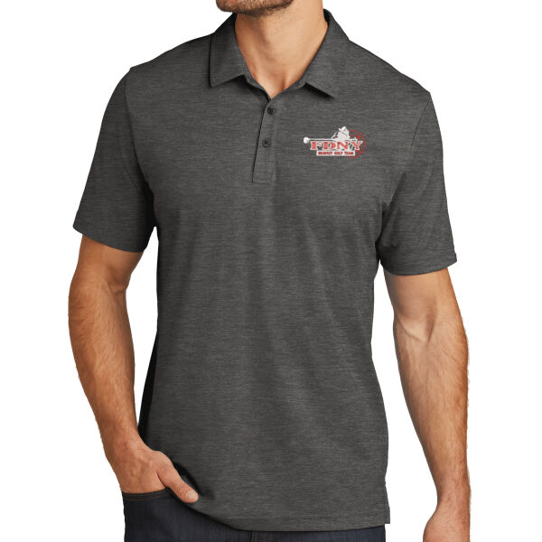   - Oceanside Heather Polo Thumbnail