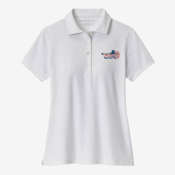   -  Women's Short Sleeve Button Polo Thumbnail