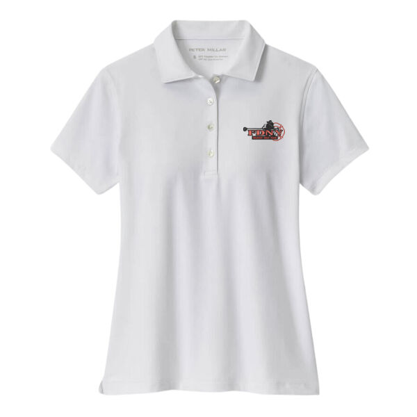   -  Women's Short Sleeve Button Polo Thumbnail