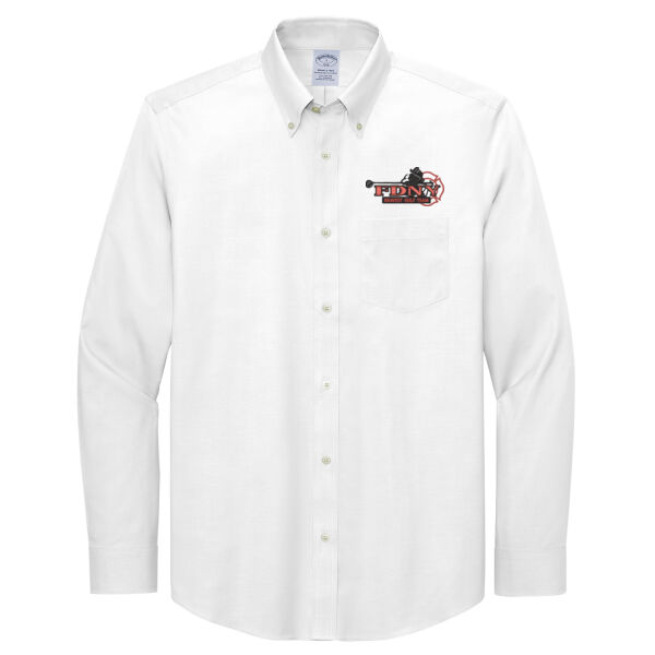   - Tall Wrinkle Free Stretch Pinpoint Shirt Thumbnail