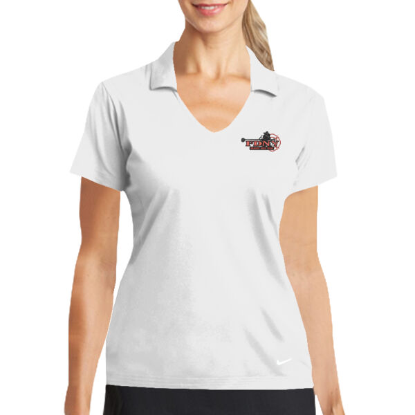   - Women's Dri FIT Vertical Mesh Polo Thumbnail