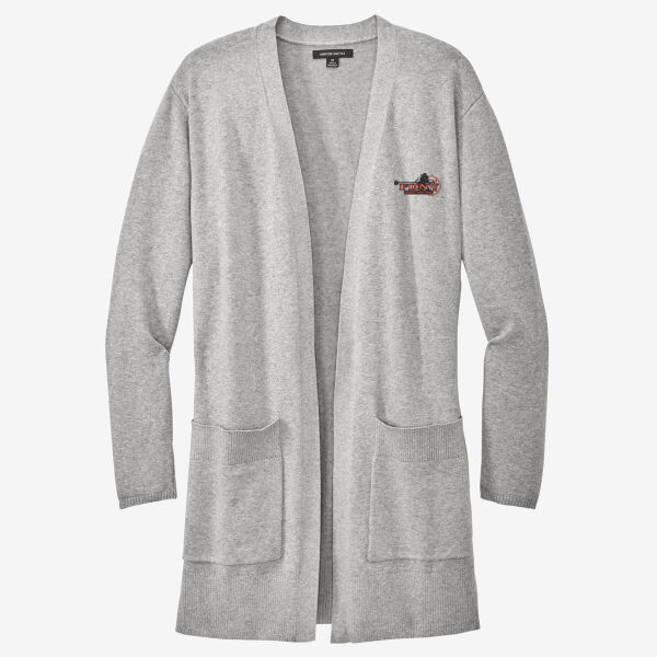   - Women's Open Front Cardigan Sweater Thumbnail