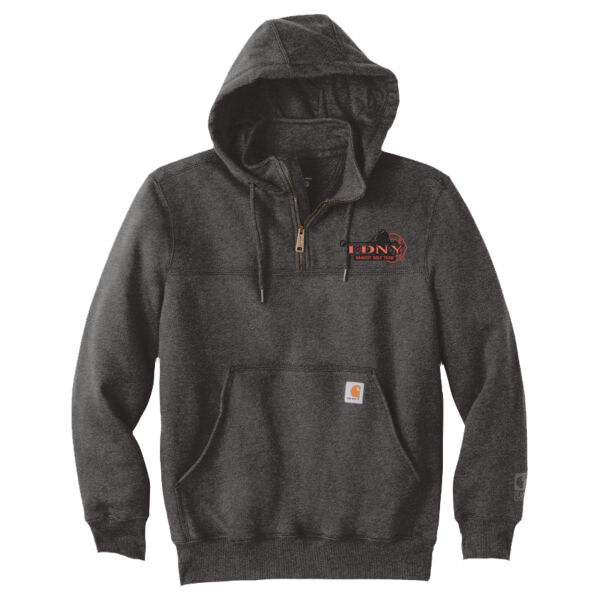   - Rain Defender ® Paxton Heavyweight Hooded Zip Mock Sweatshirt Thumbnail