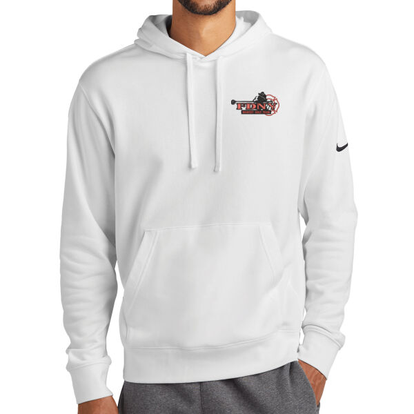   - Club Fleece Sleeve Swoosh Pullover Hoodie Thumbnail