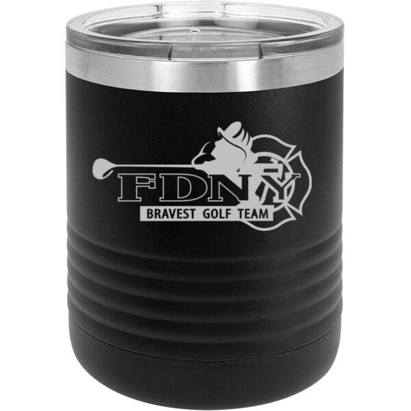   - Premium Ringneck 10oz Tumbler with Clear Lid Thumbnail