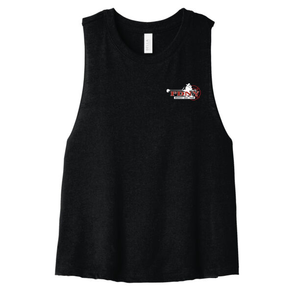  - Women's Racerback Cropped Tank Thumbnail