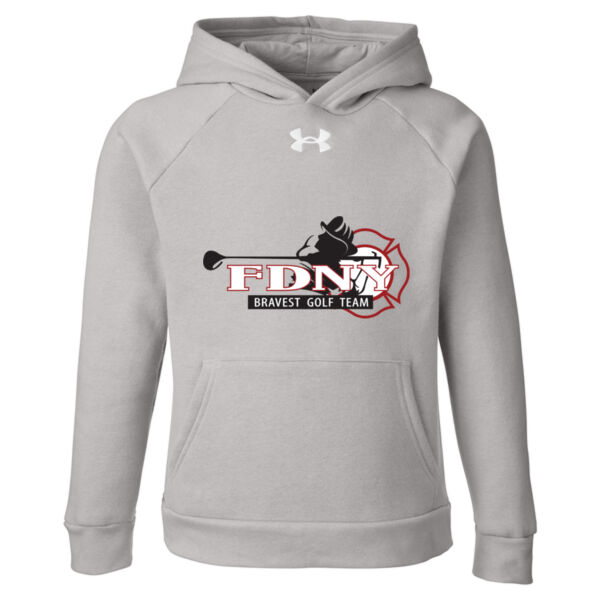   - Youth Rival Fleece Hooded Sweatshirt Thumbnail