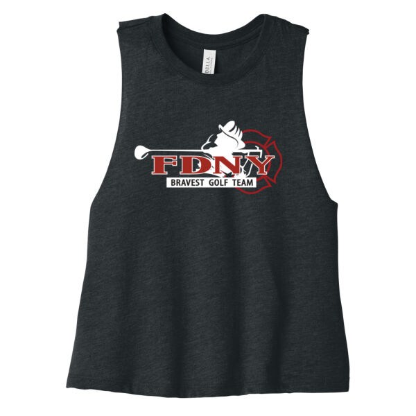   - Women's Racerback Cropped Tank Thumbnail
