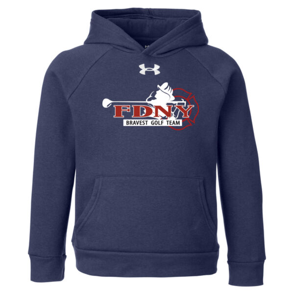   - Youth Rival Fleece Hooded Sweatshirt Thumbnail