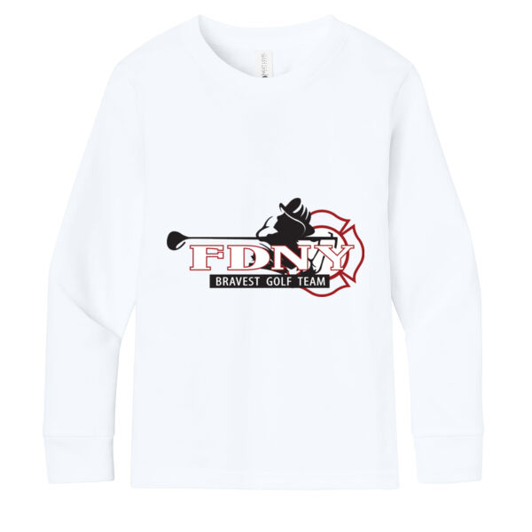   - Youth Cotton Long Sleeve Tee Thumbnail