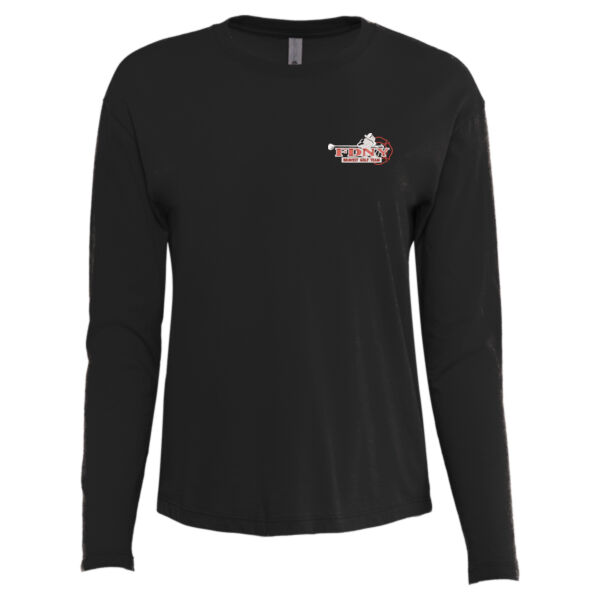   - Women's Cotton Relaxed Long Sleeve T-Shirt Thumbnail