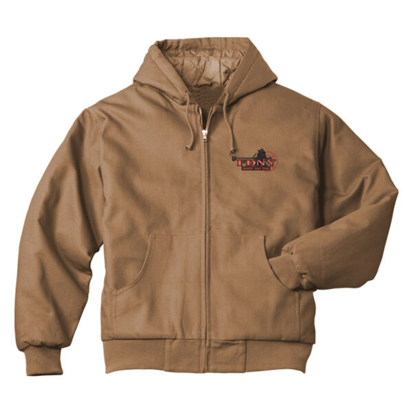   - Duck Cloth Hooded Work Jacket Thumbnail