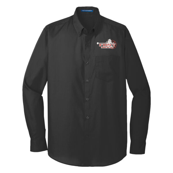   - Long Sleeve Carefree Poplin Shirt Thumbnail