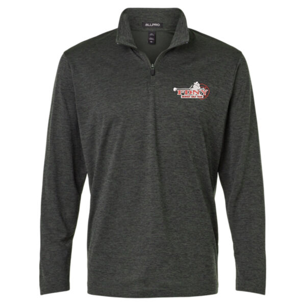   - Men's Pro-Lock Performance Mélange Quarter-Zip Pullover Thumbnail