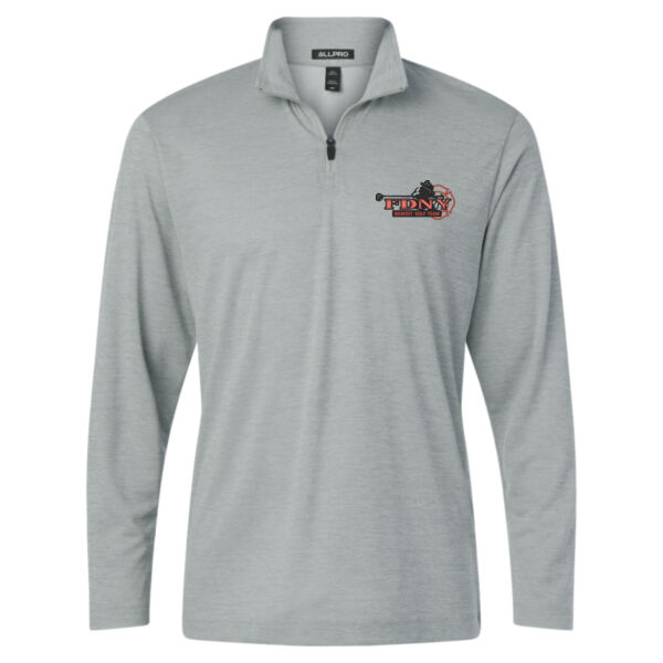   - Men's Pro-Lock Performance Mélange Quarter-Zip Pullover Thumbnail